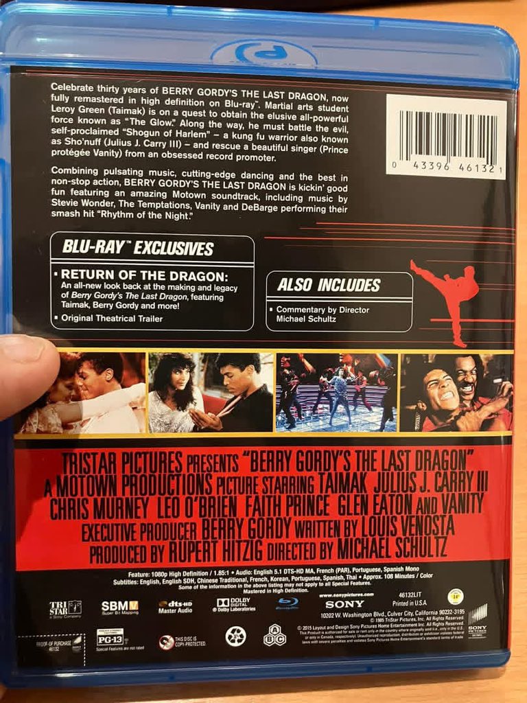 TrenchFiLABS's tweet photo. 今日はブルース・リーオマージュ愛に溢れる「ラスト・ドラゴン」日本公開日です
１９８５年８月１７日土曜日公開

子供の頃映画館に観に行き「燃えよドラゴン」の映像は映画館で「ラスト・ドラゴン」が初めてでした。
日本はＤＶＤ未発売なので発売して欲しいですね。

https://t.co/CnFEFxj6Ym

https://t.co/4aqtiPcaFS