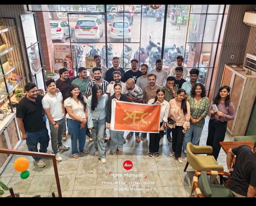 RadheyRkd's tweet photo. Sunday plans sorted! 😍 Get ready to experience the all-new Redmi Note 17 hands-on and vibe with the XFC fam at another exciting meetup! 🔥📱 #RedmiNote17 #XFC
@pixelwithme
@RedmiIndia
@ritij
@sandeep9sarma
@XFCAgra https://t.co/nVoUCHU5Yv