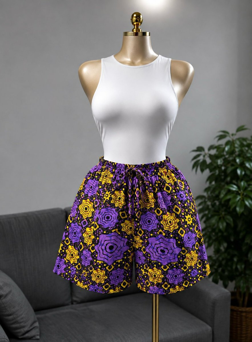 yay_tunes's tweet photo. Ankara shorts 
Size 6-10
Location: Abuja 
Price 3k 
Cc @Yaytunesapparel https://t.co/NCQAGmaPDd