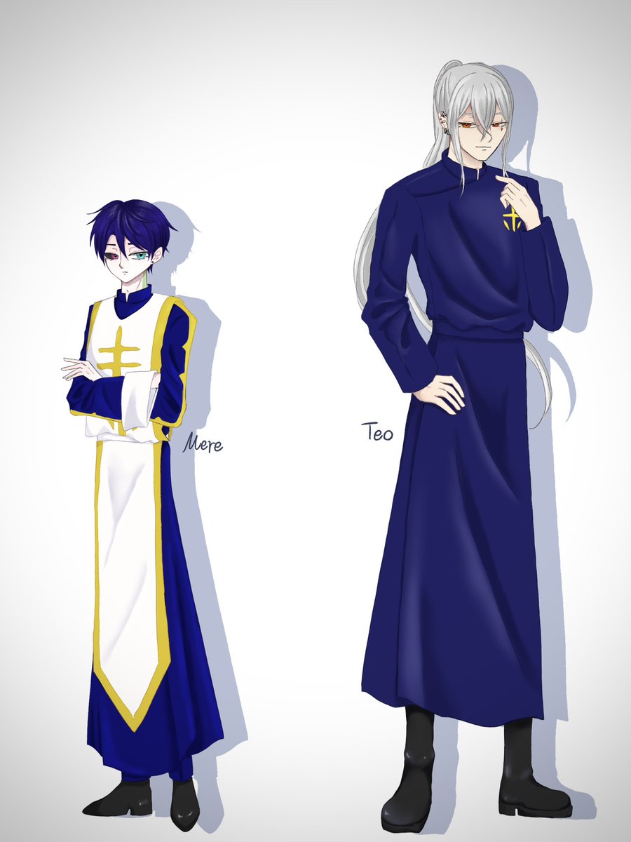 TeoMere_SEL's tweet photo. #oc #創作 
この2人メインの垢にしたいよ https://t.co/yPScxNjeMO