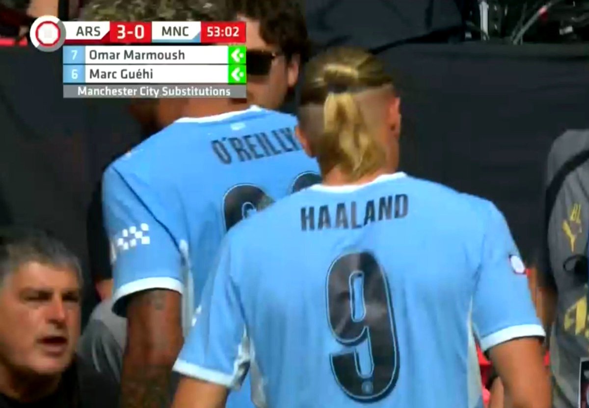 FutbolFichajes's tweet photo. ¡Sacó a Erling Haaland 🇳🇴 a los 53 minutos del partido y perdiendo 0-3!

Hagan sus apuestas, ¿cuándo será despedido Enzo Maresca 🇮🇹 de Manchester City 🏴󠁧󠁢󠁥󠁮󠁧󠁿?

Realmente no lo veo llegando a 2027 con el nivel que mostró su equipo ante Arsenal FC 🏴󠁧󠁢󠁥󠁮󠁧󠁿. #Fichajes https://t.co/r9t0zG0hrg