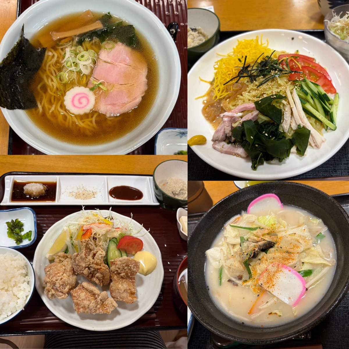 emiko116's tweet photo. 長野市茶臼山動物園『サマーナイトZOO』の帰り、日帰り入浴施設の食堂で食べた夕食😋 https://t.co/yxwZKisUv4