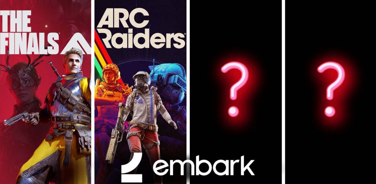 ArcRaiderAlerts's tweet photo. Embark Studios' parent company, Nexon, recently confirmed that 2 new IPs are currently in early development at the studio.

According to Embark's CEO, one title will have a lot more edge than their previous releases, while the other is a little bit more conventional. https://t.co/1wvbopJXs4