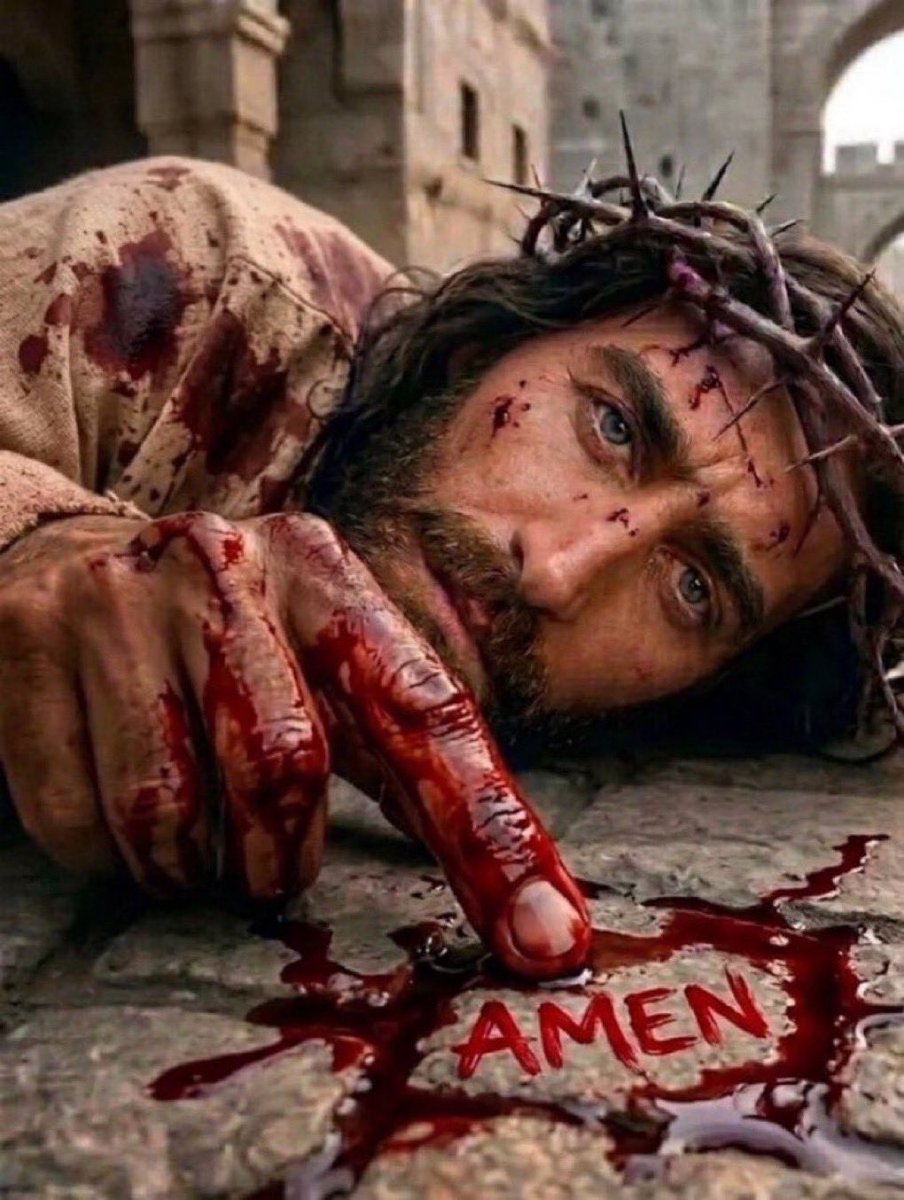 JesusisChristX's tweet photo. The cross was a manifestation of love in action. Jesus willingly paid the price we could never afford. If your heart belongs to Him, express your devotion by saying AMEN. ❤️🙏 https://t.co/2mK8bFDUXB