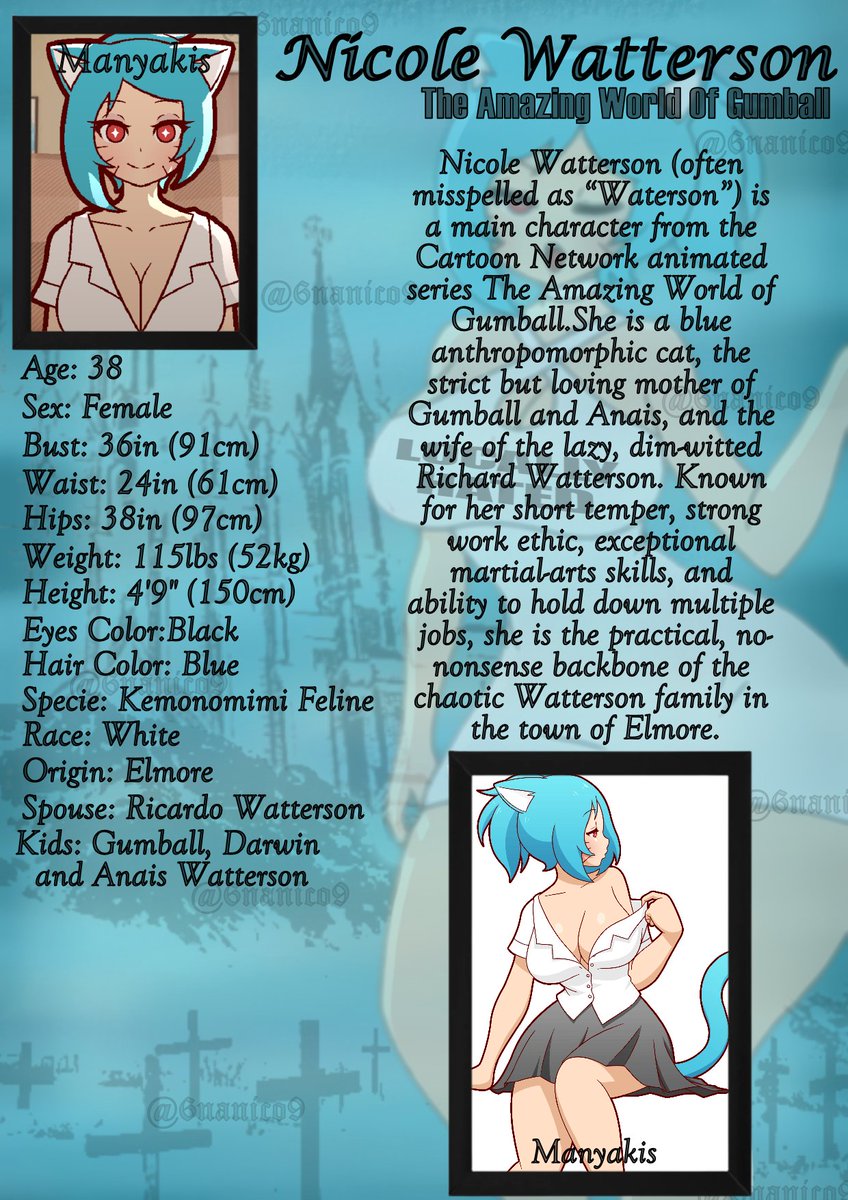 6nanico9's tweet photo. Nicole Watterson | The Amazing World Of Gumball

https://t.co/sOpgeONSmE

@ManyakisArt https://t.co/L7Pem1Ra74