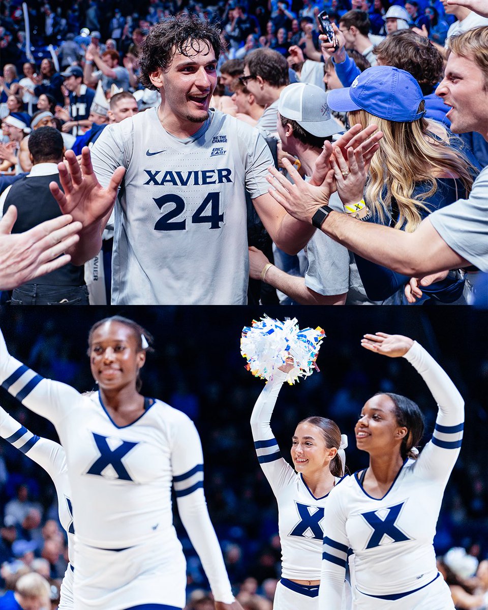 XavierMBB's tweet photo. Back on campus ☑️
Back in Cintas 🔜

#LetsGoX https://t.co/SIGGpWm4Qs