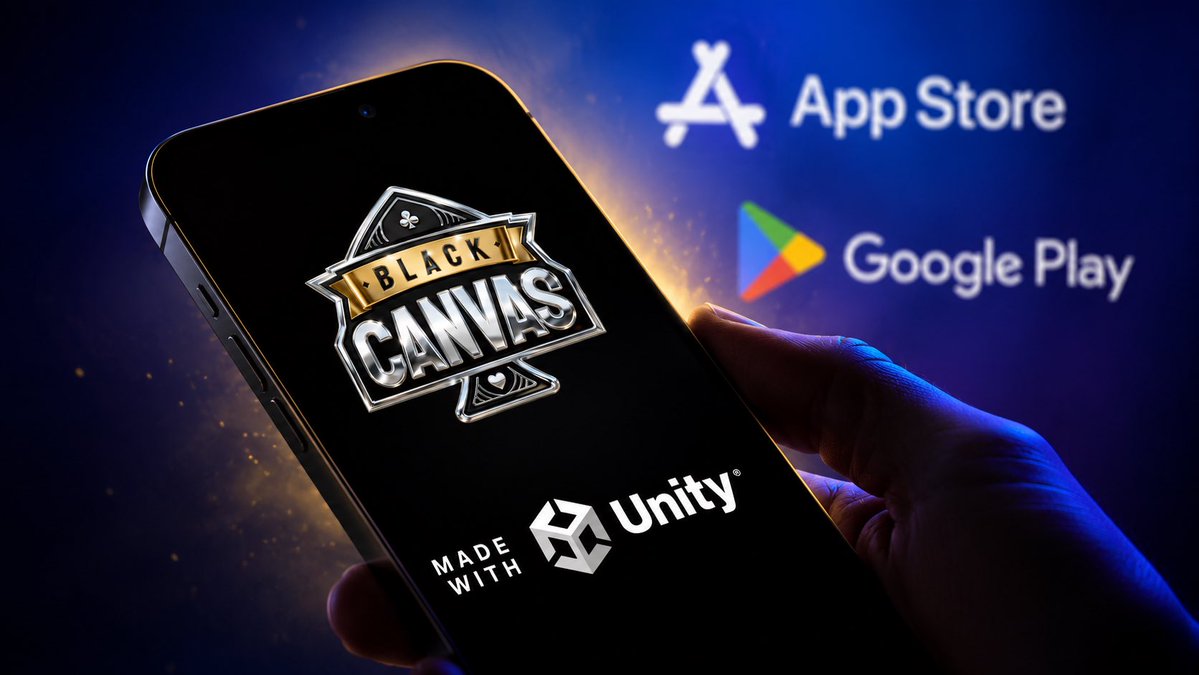 BlackCanvas_BC's tweet photo. BLACK CANVAS® is already in testing on iOS and Android through the App Store and Google Play. 🎮
We are testing, improving, and preparing the next stage of the experience. ♠️
🌐 https://t.co/eKrGZIZ8fl
#BlackCanvas #AppStore #GooglePlay #MobileGaming #GameTesting #Web3Gaming https://t.co/02w58P323b
