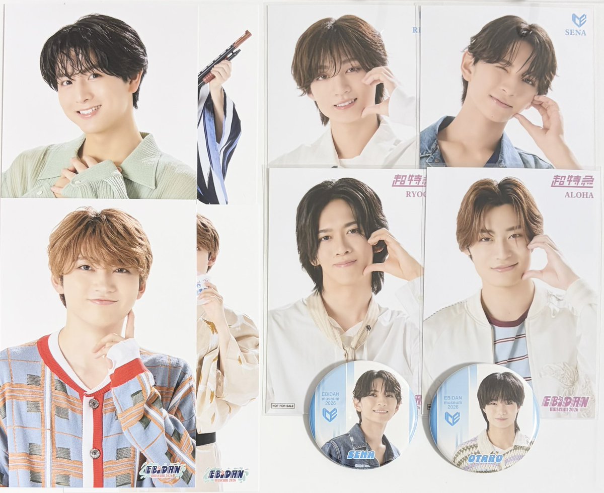 torihiki_mic's tweet photo. EBiDAN MUSEUM 特典 交換 缶バッジ ポスカ 超特急 ICEx

譲:  画像

求:  タカシ (ポスカ 缶バ)
       千田  (入場特典 ポスカ 缶バ)

比率違い、複数点交換可能な方いらっしゃいましたら優先いたします。

郵送希望
ご連絡お待ちしております。 https://t.co/5KGD4o5Ycj