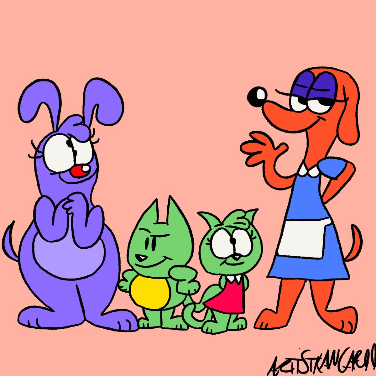 ArtistKangaroo2's tweet photo. The gangs all here

An art request from @RealTPartment https://t.co/LTBJdcxiWV
