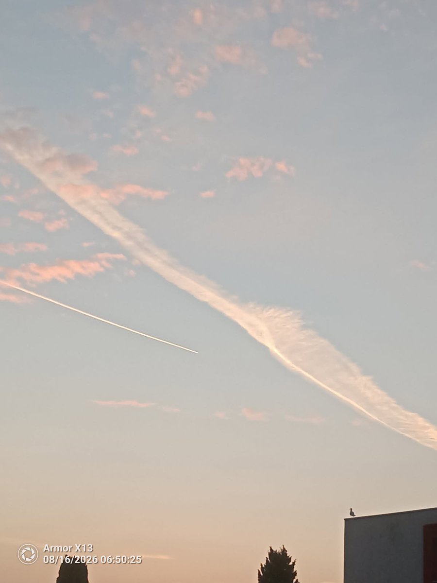 Lolo15100's tweet photo. @LAcseipica @YouTube Levé du soleil ce matin à Mèze Hérault France 🤮😷☠️✈️✈️✈️ https://t.co/OwZSlV8KOM