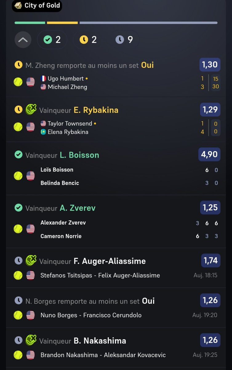 BraqueTonBook's tweet photo. Je suis en train de test une nouvelle façon de cashout sur des mises bases, je vous tiens au jus de l'avancer... 👀🎾
#TeamParieur https://t.co/3COpKNC2Vg