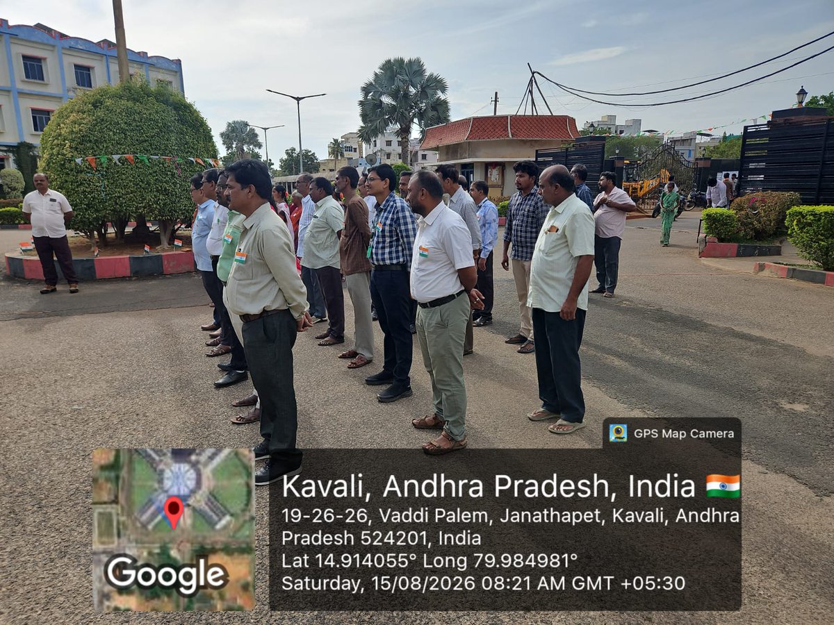 pbrvitsofficial's tweet photo. 🇮🇳Celebrating the #80thIndependence Day at #PBRVITS
The celebrations featured flag hoisting, inspiring addresses, and vibrant patriotic performances by students. The event brought together faculty, staff,&amp; students, strengthening the spirit of #Patriotism, unity &amp; nation-building https://t.co/oo8uqyjmpi