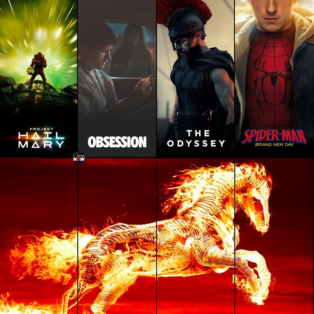 VasanthAnts's tweet photo. 2026 has lived Up to expectations for all Movie fans.

Still 4 months to go...
Some Best &amp;  Hidden Gems are left.
@tamilhollywood2 for  U Spiderman done, Odyssey &amp; Hail Mary ??Sir 
#Movies2026 https://t.co/yrJRE3EmwO