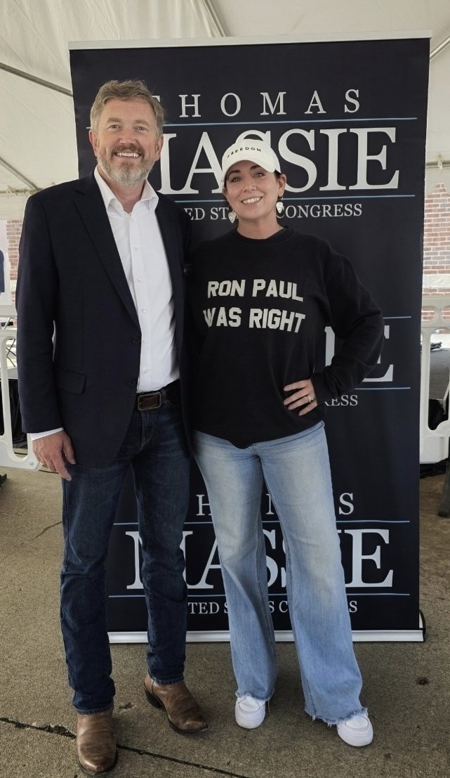 KristenMeghan's tweet photo. I keep seeing people post about litmus tests..

You know what my litmus test is?

If you don’t recognize @RepThomasMassie as the most constitutionally and fiscally conservative member of Congress since Dr. Ron Paul, it tells me you probably woke up during COVID and haven’t been around long enough to understand the bigger picture before Trump told you who to hate.

And you do realize the very swamp Trump keeps endorsing is made up of the same people who have blocked efforts to rein in the reckless spending, proposed by Massie, right?

Some of us were paying attention to this fight long before Trump came along. You can't be for the Constitution and anti-Massie. 

Let me say that once again: the very things some of you are bitching about are the same things Massie has tried to get through. He’s one of the good ones, while the majority of the rest are a bunch of selfish, uniparty donor puppets.