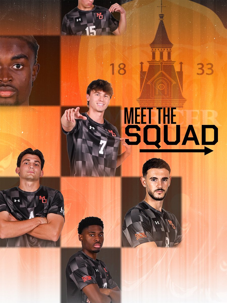 Mercer_MSoccer's tweet photo. ๐๐๐๐ญ ๐๐ก๐ ๐๐ช๐ฎ๐๐ ๐ป๐ฅ
- 13 Returners
- 13 New Faces
Get to know the guys ahead of our season opener this Thursday at Betts Stadium against FAU.
#DefendTheDen https://t.co/lDkWYrpkgq