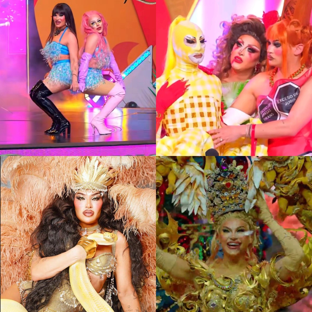 lu_seliversion's tweet photo. Kyliezz fue buena amiga y compañera, siempre fiel a su drag y lo hizo increíble en la final, no sean liosxs y no ensucien su corona con un berrinche.

#SLM2 https://t.co/79w2Nfl8XW