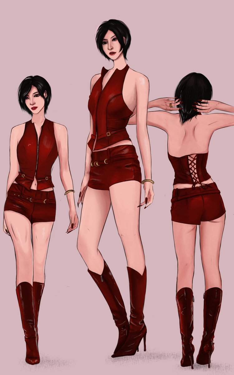 aeoncaine's tweet photo. Everyone should be grateful Ada wong chose to be a video game character and not a supermodel #Adawong #ResidentEvilㅤ https://t.co/CgTCm3qVEB