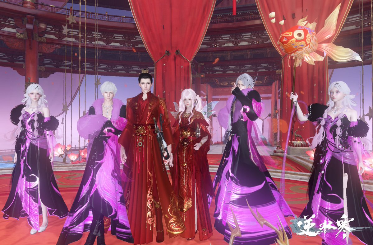chocco_monaka's tweet photo. 結婚式参列ありがとうございましたぁぁ(՞  ܸ. .ܸ՞)"
久しぶりに会えた方、いつもお世話になってる方、みんなに祝福して頂けて嬉しかったです！
これからもよろしくお願いしますꕤ︎︎·͜·

最後、同じ服に着替えてた参列者いたから、その2人の結婚式かのように偽装してみたよww

 #逆水寒 https://t.co/JCdk7eAIhn