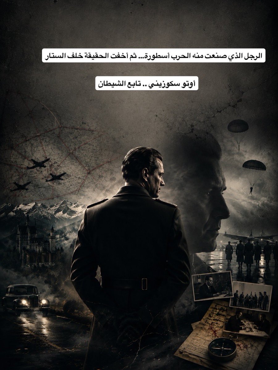 athousandtitle's tweet photo. ليس كل ما نعرفه عن الحرب كُتب في كتب التاريخ!

وراء العمليات الشهيرة، والأسماء التي صنعتها الحرب، كانت هناك أسرار وأحداث لم تُروَ كاملة...

أوتو سكورزيني تابع الشيطان
كتاب يكشف الوجه الآخر لأحد أكثر الشخصيات إثارة للجدل في تاريخ الحرب العالمية الثانية.

#ألف_عنوان_للنشر_والتوزيع #كتب_تاريخية #شخصيات #تاريخ #ترجمة 
#هيئة_الأدب_والنشر_والترجمة