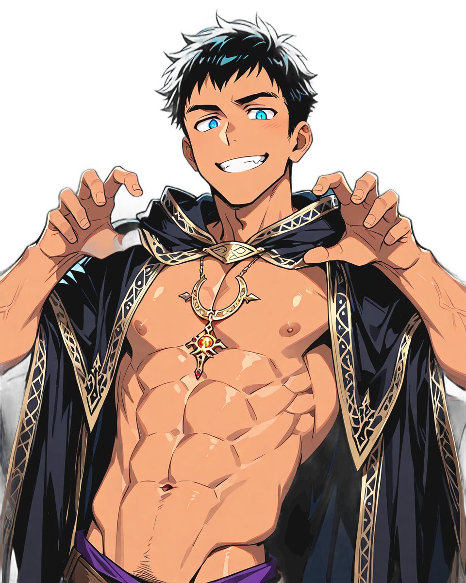 flailflail's tweet photo. Facing the excited magic user about to demonstrate a spell, do you

1. study intensely?
2. expose your best assets?
3. turn around and expose your best assets?

#yaoi #dnd #spellcasting #characterconcept #characterdesign https://t.co/Ti9OpdVM6G