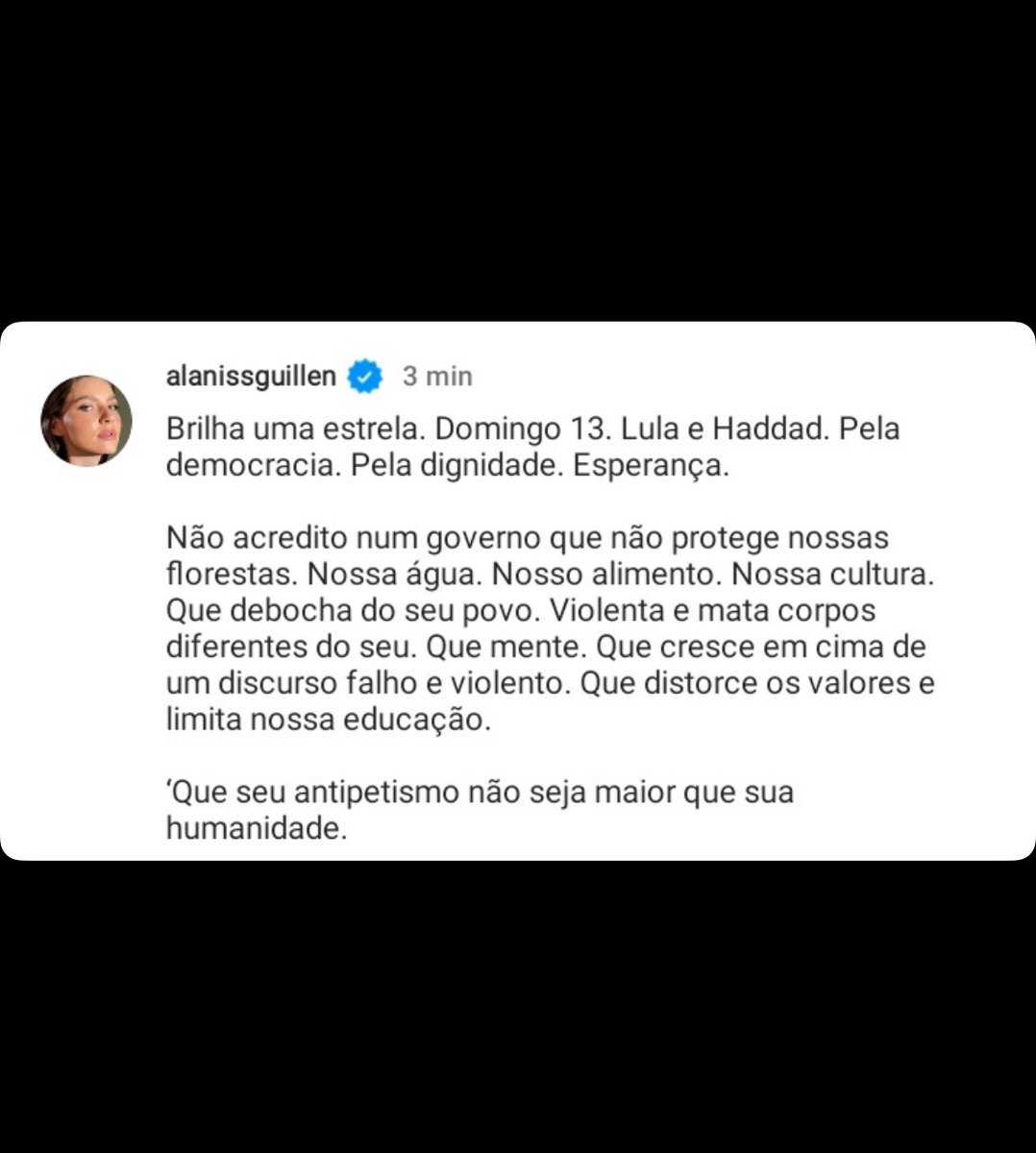 tuittanicoly's tweet photo. alanis guillen, 2022 https://t.co/696HvyQyON