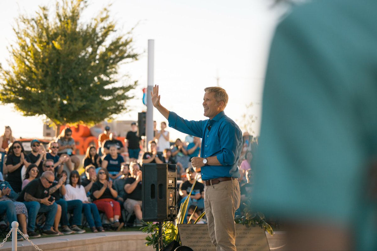 MayorKeller's tweet photo. At yesterday’s State of the City, I laid out a vision for Albuquerque’s next chapter: moving from a mindset of scarcity to one of abundance.

We are making government genuinely useful in people’s everyday lives and building a city where more is possible together. https://t.co/NOsZ9YIPbT