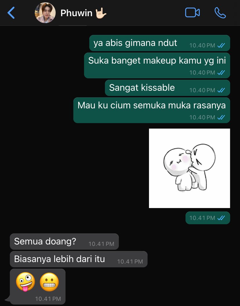 narabitesme's tweet photo. #pondphuwin one tweet au 🔞
Capek lowkey 😩 https://t.co/NKWgkepNYa