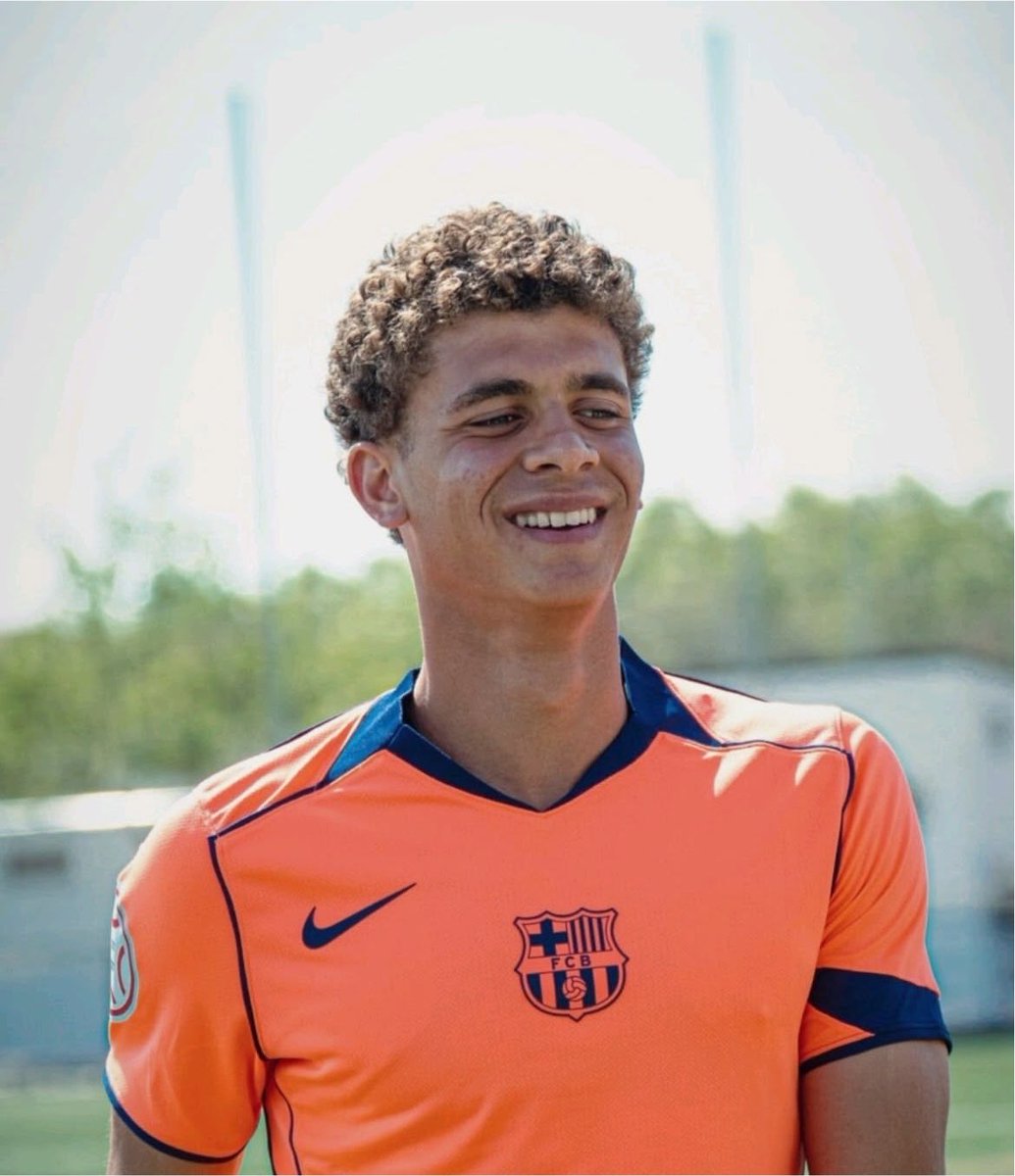 CrewsMat10's tweet photo. Barcelona’s top scorer in the 2026 pre season is a kid we signed from the Egyptian league. Crazy. 😭🔥 https://t.co/dALN3lJR03
