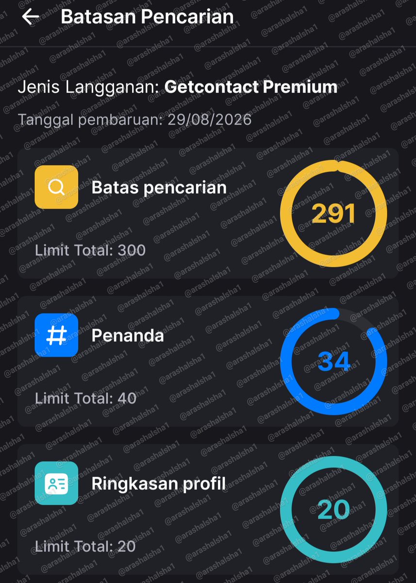 arashalsha1's tweet photo. aku masii open cek getcontact/cek get contact/cek gtc ya man temann

1 nomor: 2k
2 nomor: 3k
full ss guyss

#zonauang #zonajajan https://t.co/WN835V7e6w