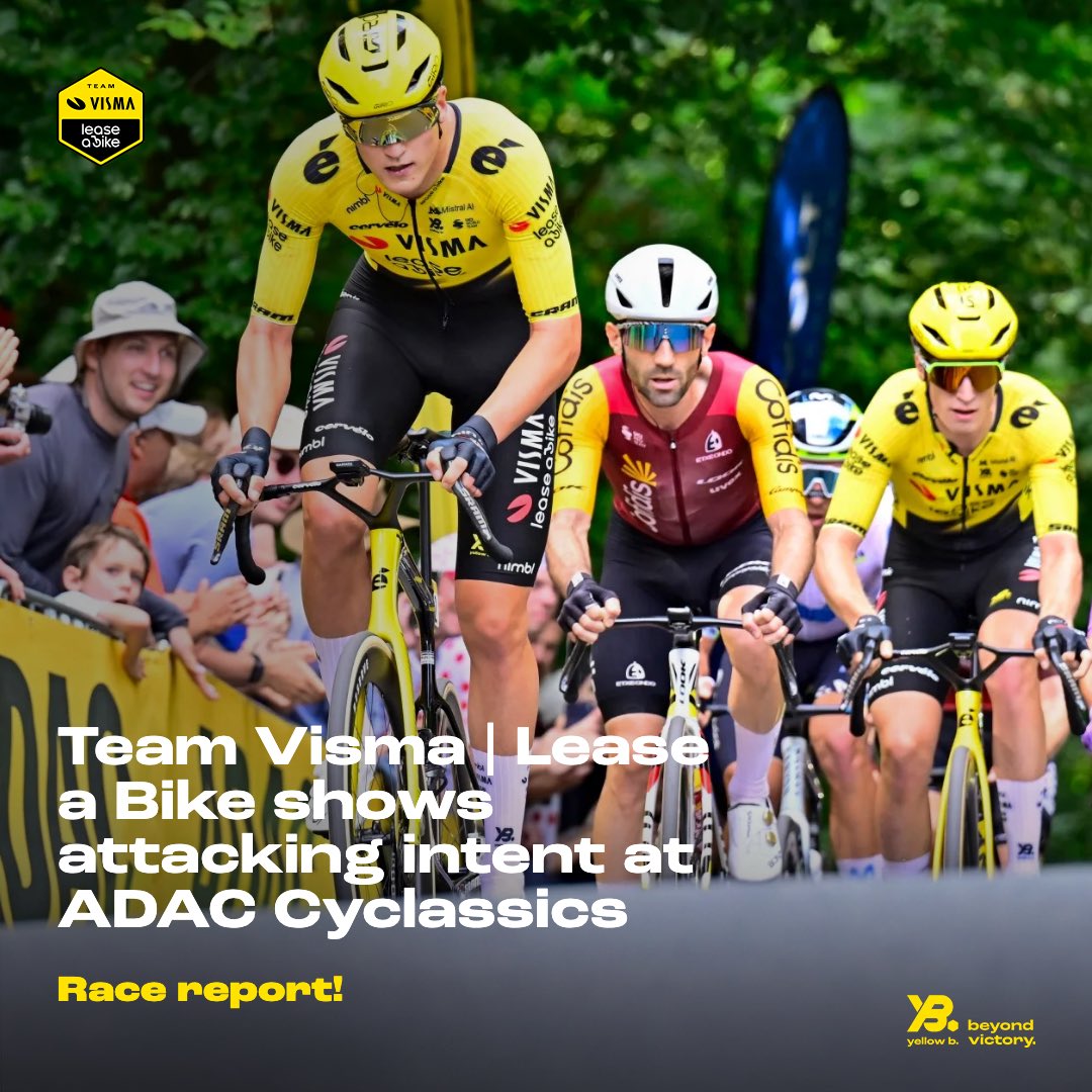 vismaleaseabike's tweet photo. 🇩🇪 #AdacCyclassics
💭”We knew we had to race because we didn’t have an outright favourite for the win at the start, and the guys did a good job of that.” - Grischa Niermann
Read more in our race report! ✍️
https://t.co/ayV2D4UsJy https://t.co/nLKP6bzG0a