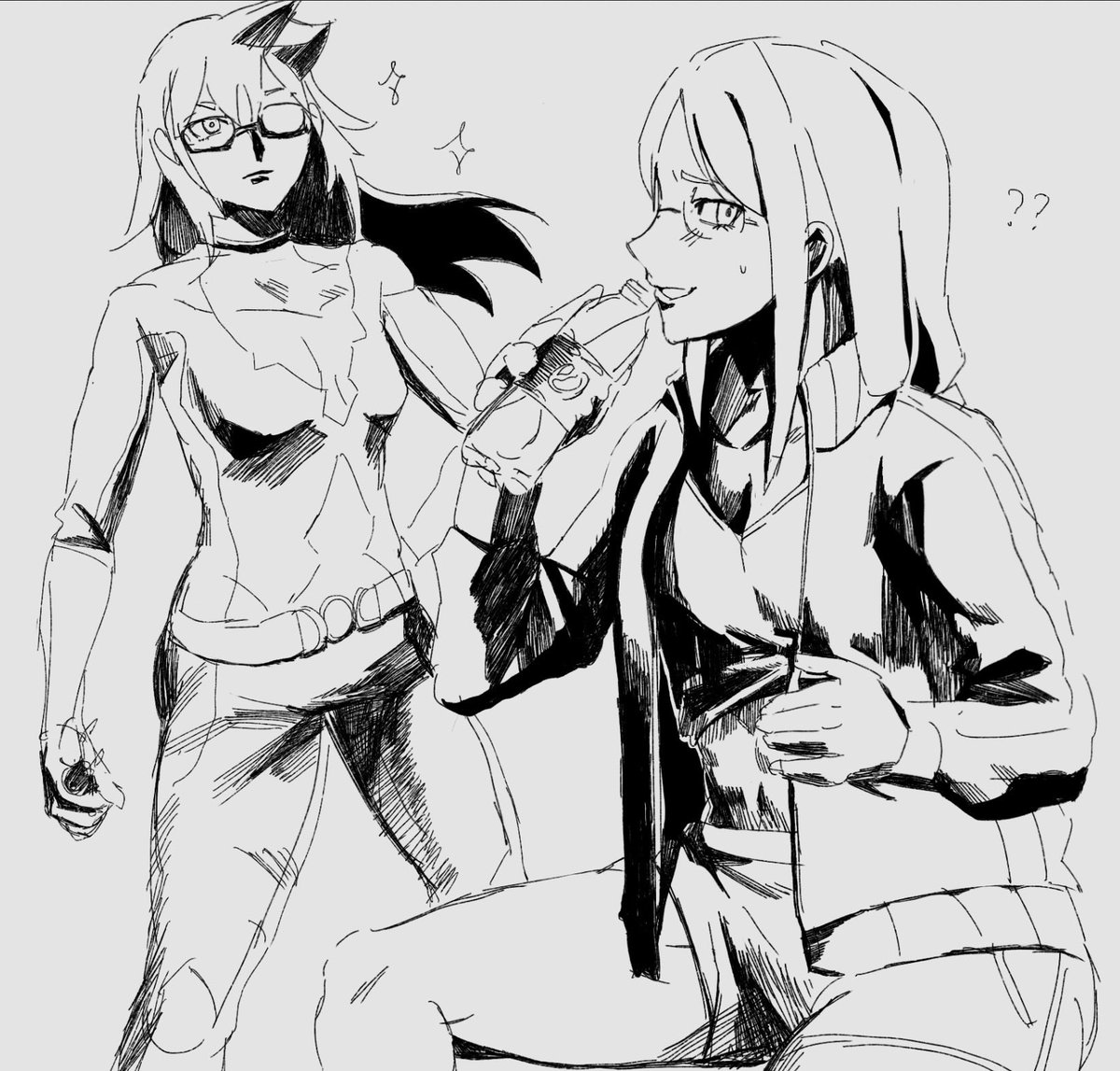 nakaopapa's tweet photo. “Is there… something on my face?”
 #ursulacallistis #shinychariot #chariotdunord #littlewitchacademia #LWA_jp #professorursula #lwa https://t.co/a1JMZJ8qKN