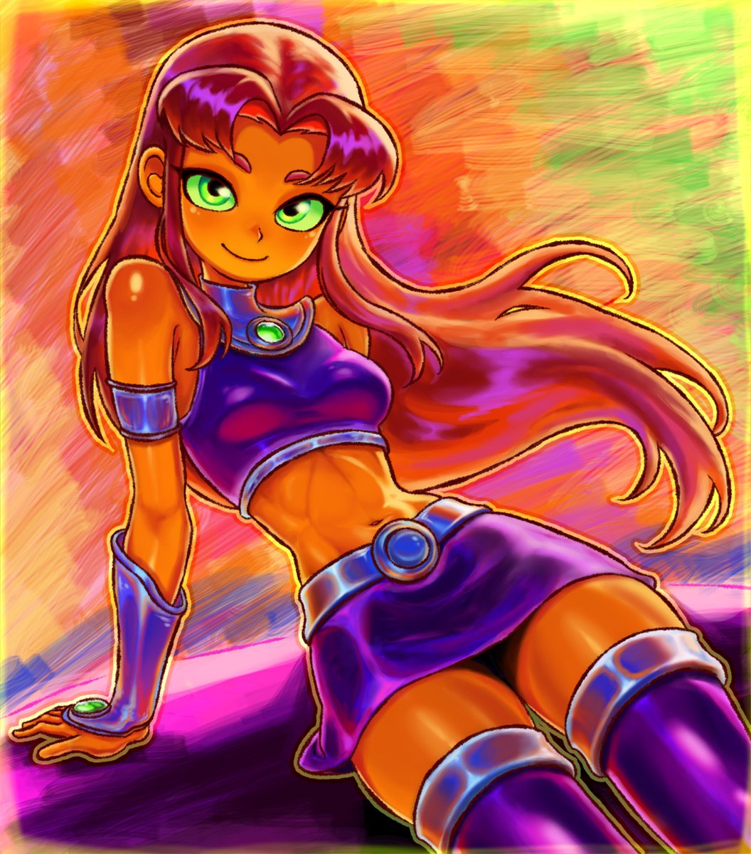 RB_GS_DOODLE's tweet photo. Starfire 
#TeenTitans #teentitansgo #Starfire #fanart #dc https://t.co/umKBFAQamD