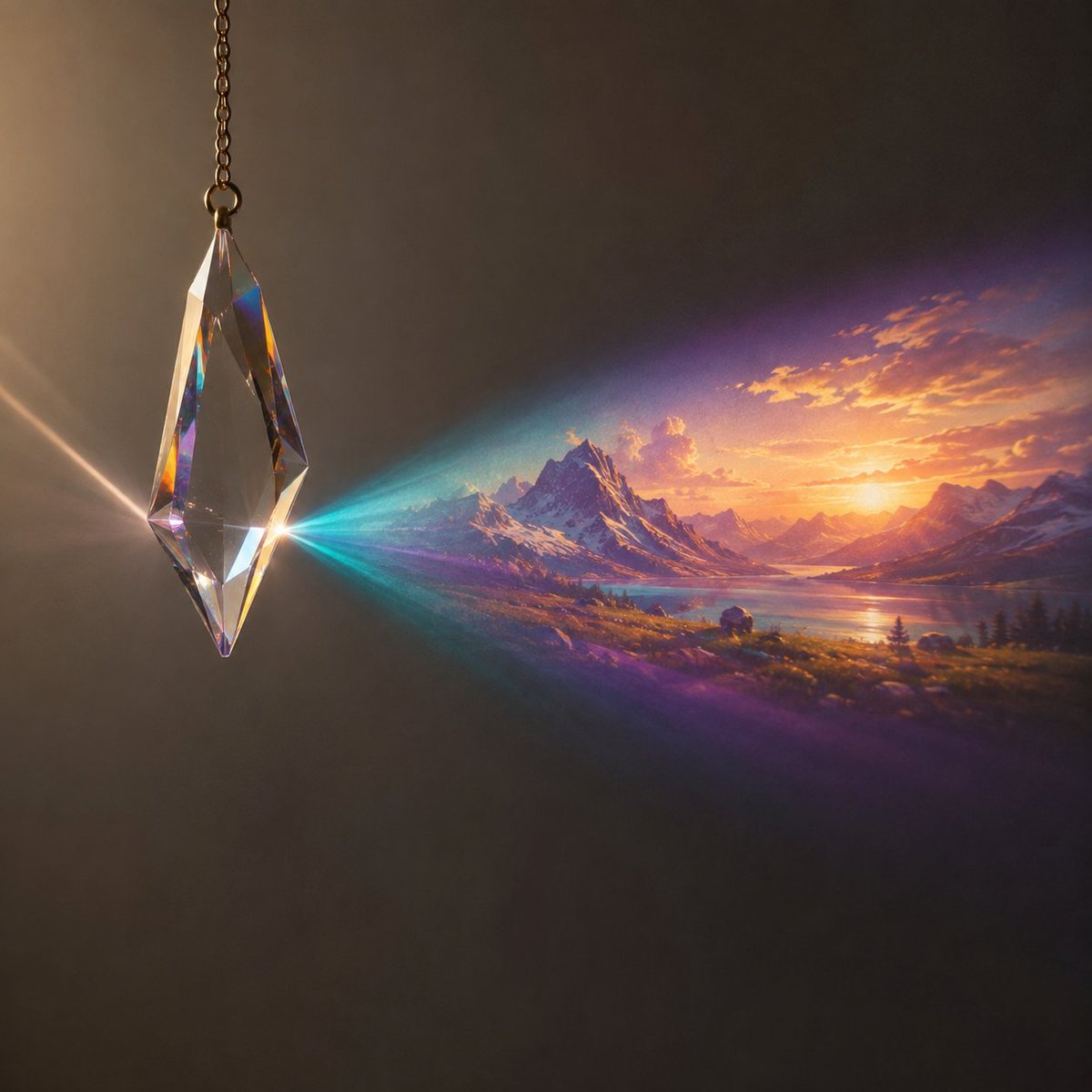 Artcoin_world's tweet photo. a piece of glass shouldn't be able 
to hold a whole sunset inside it.

but tilt it right, catch the light right, and suddenly it's showing you mountains, water, sky, an entire world that wasn't visible a second ago.

that's what we're chasing with every drop.

not just an image. a way to see something 
bigger than what's actually in front of you.

still early. still building. still refracting.

$ARTCOIN 🔮🎨