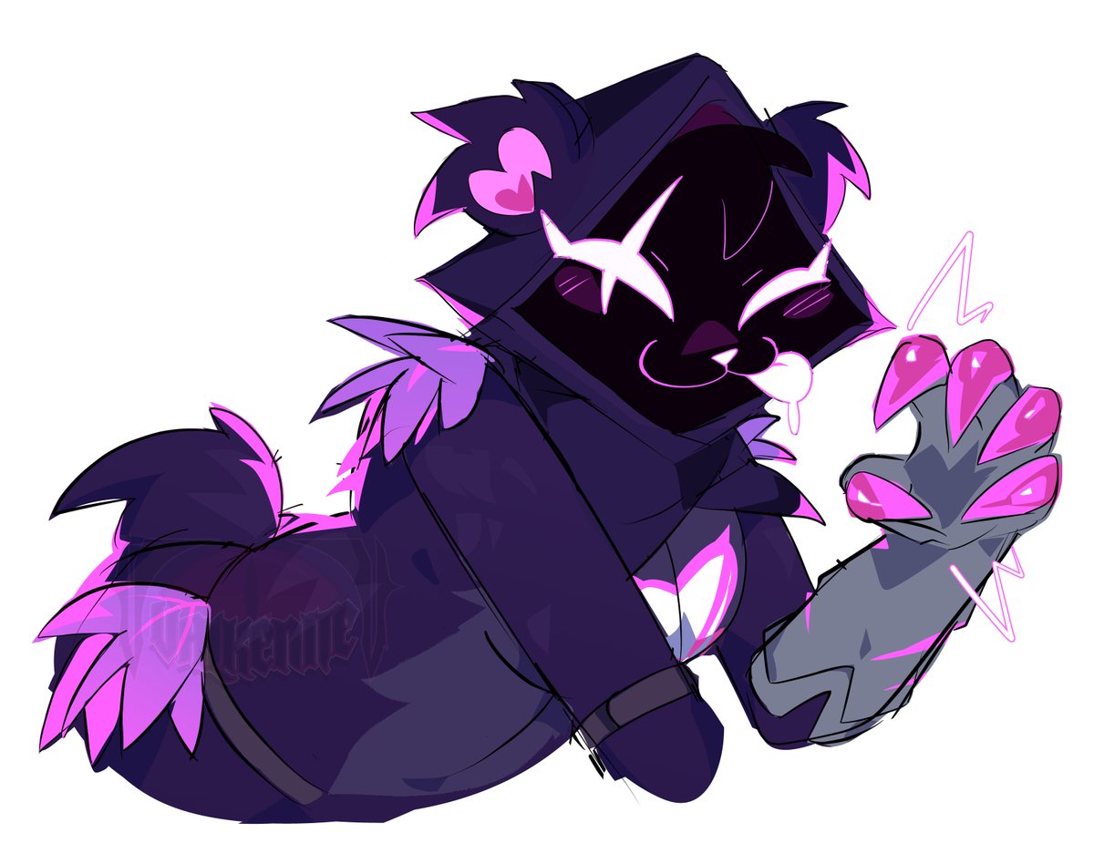 Valkenite's tweet photo. would you look at that its another raven team leader ( and shes trying to look evil! ) https://t.co/hYCOZ3juwg