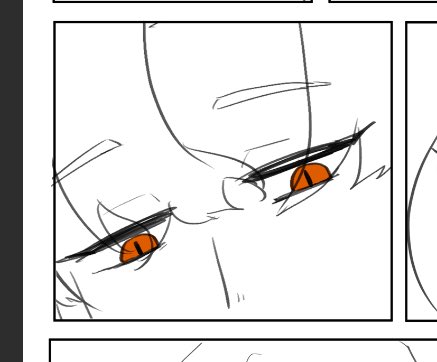 Mob_trpg's tweet photo. 開眼してる仁さんを描こうとしただけなのになぜかコマ描き始めてる https://t.co/DM1yWyooSz