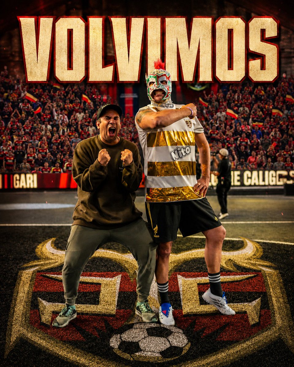 PelucheCaligari's tweet photo. Banda del Peluche: ¡VOLVIMOS! ❤️🖤💛

Ya extrañabamos sentir su apoyo, su cariño y esa pasión que nos acompaña en cada partido.

Sepan que ya comenzamos a trabajar para conquistar esa copa, reportense en los comentarios: 
¿quién sigue firme con nosotros?

Vamos #PelucheCaligari https://t.co/Gg1FZGC86b