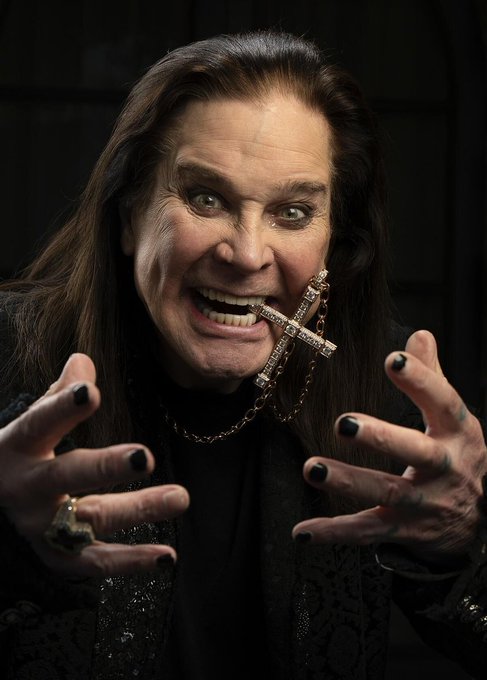 TheExtremeMusi1's tweet photo. Describe Ozzy Osbourne with 1 word https://t.co/C5jDgAiD0G