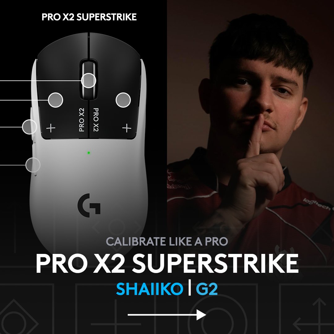 LogitechGesport's tweet photo. Take aim with @Shaiiko_‘s PRO X2 SUPERSTRIKE settings. 🎯

HITS code: 
MDAwMjAyMDIwMTEwMDIwMg== https://t.co/Im2JMT2fCq