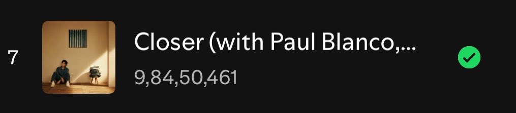 cuntfortannies's tweet photo. 🚨Please add “CLOSER” to your playlists, it ONLY needs 1.5M streams to reach 100M🚨 https://t.co/GGSEjuaOfN