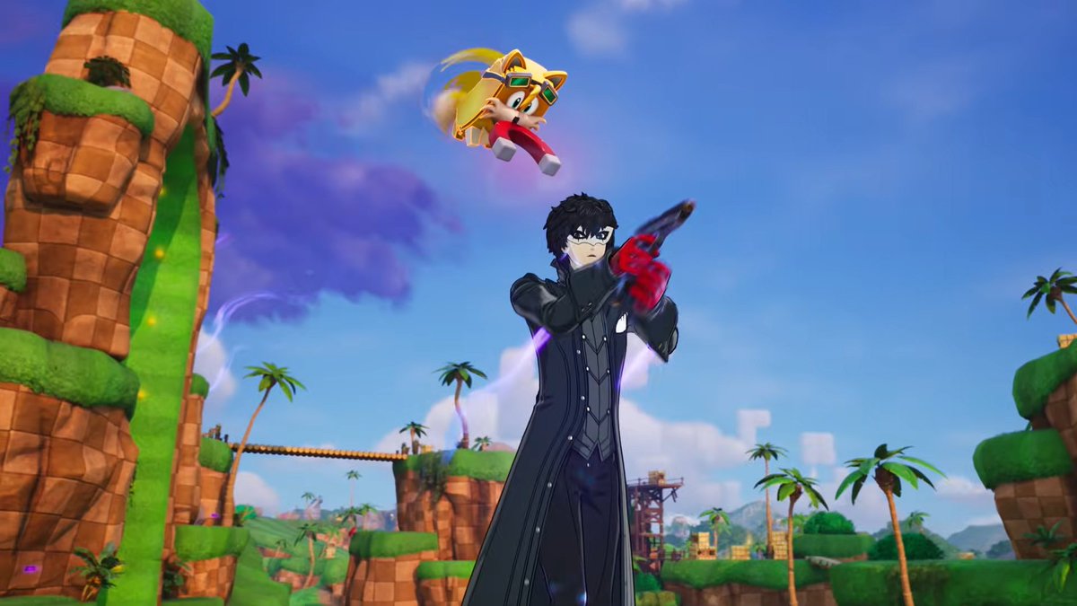 ScrambledFaz's tweet photo. JOKER PERSONA 5 FORTNITE https://t.co/sX48HEEXYK