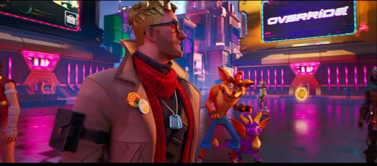 Crash_FANjp's tweet photo. 🍎速報🍎
『フォートナイト』と『クラッシュ・バンディクー』のコラボが発表！

8月20日（北米時間）から始まる新シーズンでクラッシュやスパイロなど 様々なゲーム作品とのコラボが展開される！ https://t.co/mcuVSODE1F