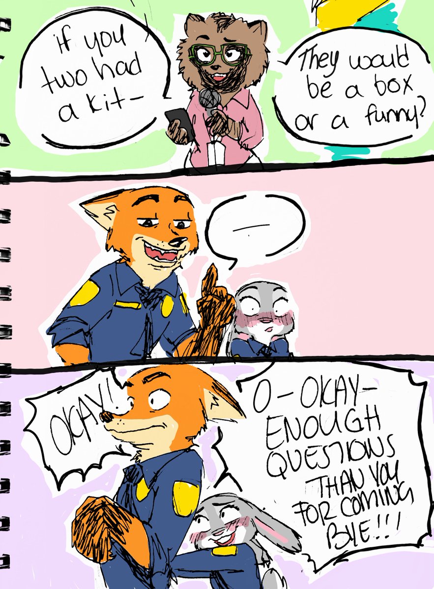 SunnyPomPom06's tweet photo. ⚠️ Zootopia 3 spoilers ⚠️ ( probably )

#zootopia #wildehopps https://t.co/vtIqrHDVxW
