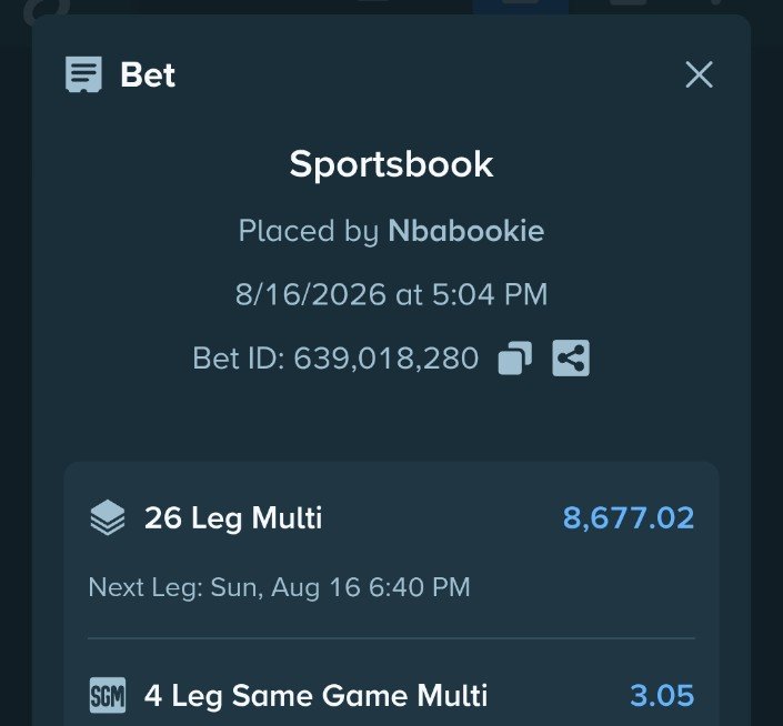 AdigunToluwani1's tweet photo. MLB ⚾ on stake 
8.6k odd 
sport:639018280 https://t.co/sX0KHSCoUq