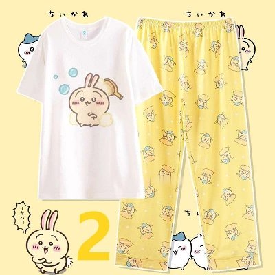 chiikawagoods17's tweet photo. ちいかわ好き、これ着て寝るの幸せすぎない？🥹🤍
パジャマまでちいかわにできるの、毎日の「寝る時間」が一気に楽しみになりそう…😂 https://t.co/RvYcojZMFb
