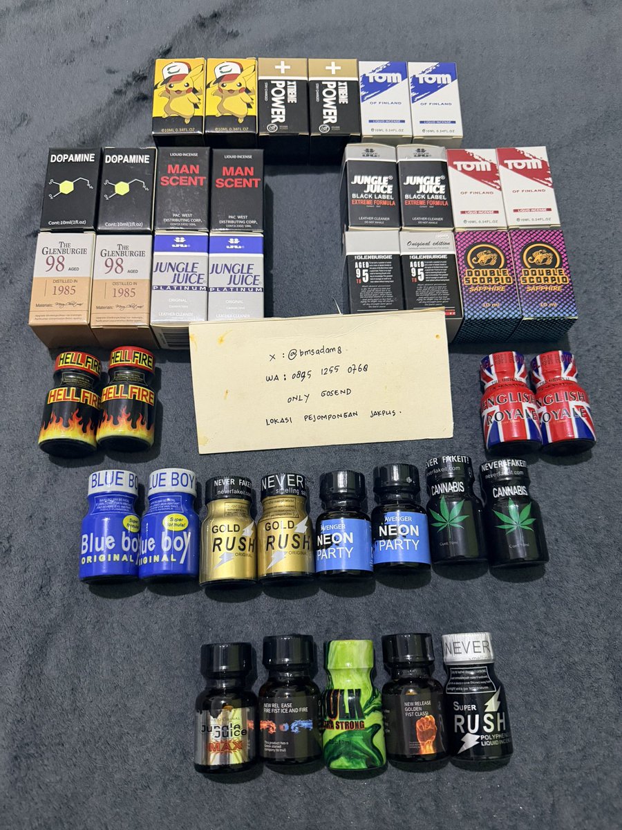 bmsadam8's tweet photo. Ready Pop Ice Benhil (PIB)
📍Jakarta
Open Reseller 

Shopee :
https://t.co/q9GamaZIZZ
Whatsup :
https://t.co/EsnBWyLrcN

#poppers #poppersjakarta #gayjakarta #gayjogja #gaybandung #gaysurabaya #gaybali #gaymakassar #gaybekasi #gaytangerang #gaysumatera #gaymedan #gaysurabaya https://t.co/gftiC6h7sX