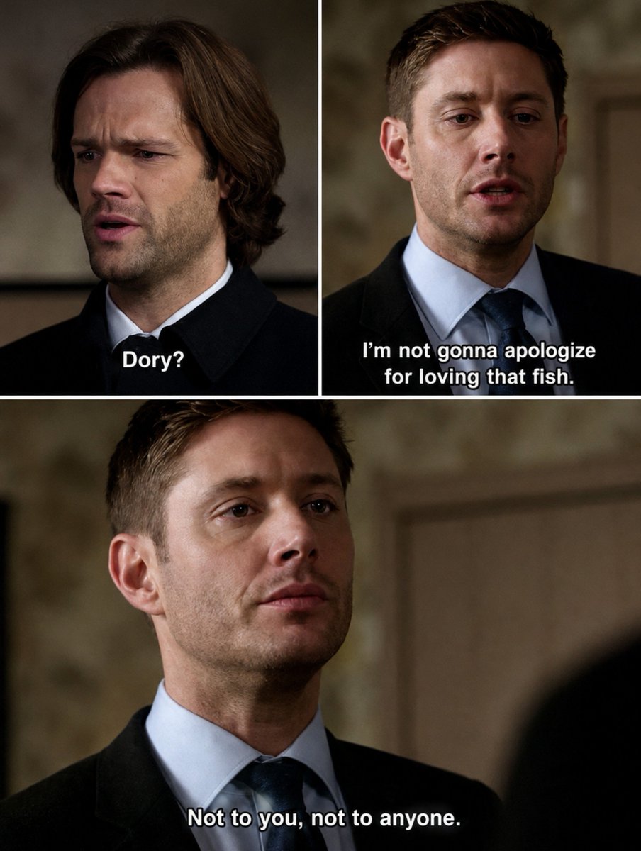spn_aesthetic's tweet photo. I love when the show would reference popular cuiture https://t.co/obrco5TIg3