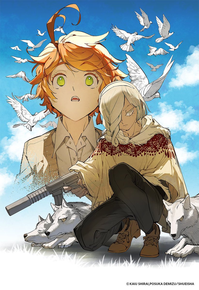 TPNManga's tweet photo. 🦉 The Promised Neverland manga returns next week❗ https://t.co/eIghzQ8V7W