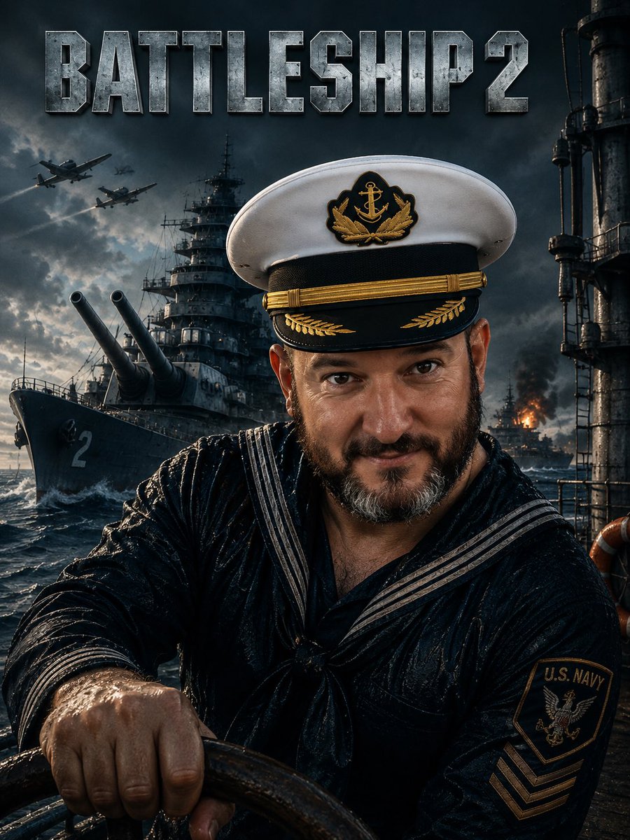 _fermer87's tweet photo. Segundo invitado ! El rey de los mares y de los barcos y de los submarinos y de las barcas y de las lanchas y de los buzos . Conseguirá apoderarse del mar en Battleship rust a cañonazos ? Bienvenido capitán @ElWasabiTM https://t.co/IBaYpksmvc