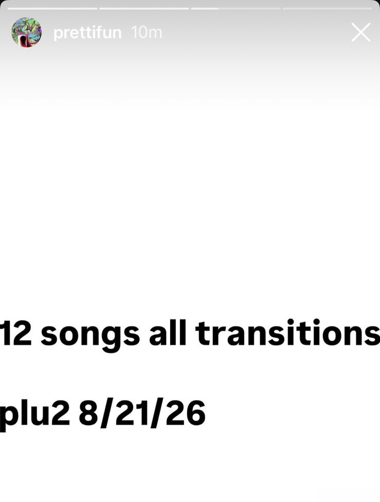 OvrPoweredMusic's tweet photo. 👤 PRETTIFUN

💿 PRETTI LOVES U 2

💽 ALBUM

🗓️ AUGUST 21ST https://t.co/qJyqi5T31f