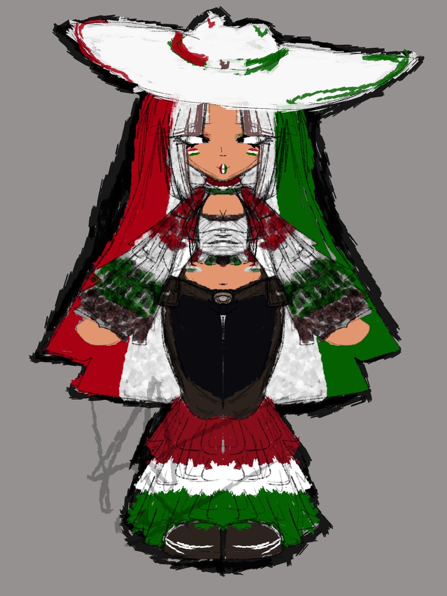 Kat_Infinite's tweet photo. La Pinata-na gal https://t.co/NGjm8prEOb